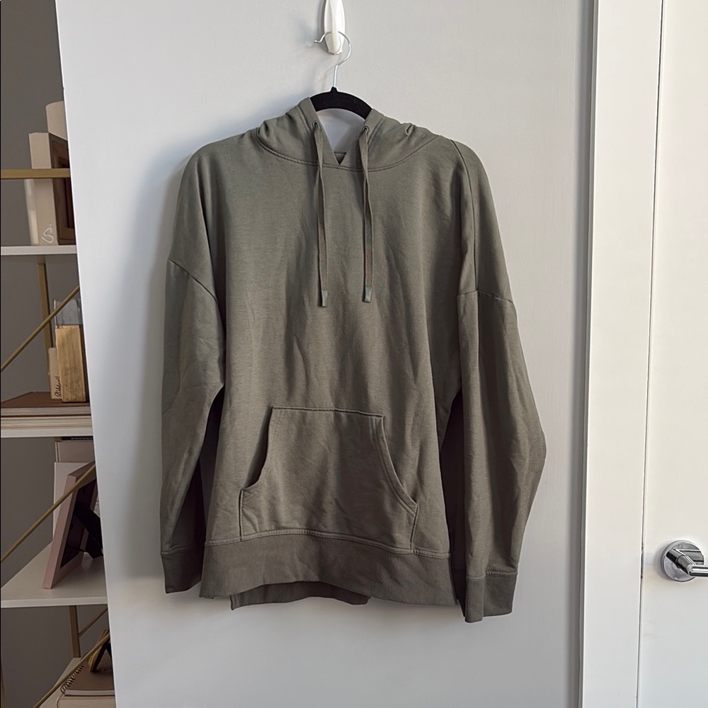 Athletic Works Green Hoodie Sweatshirt Relaxed Fit